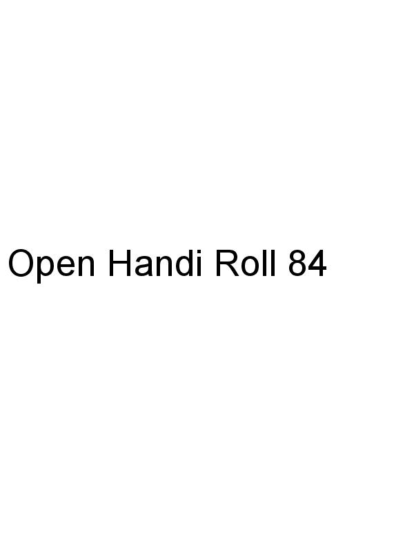 Open Handi Roll 84