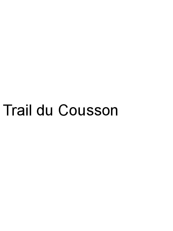 Trail du Cousson