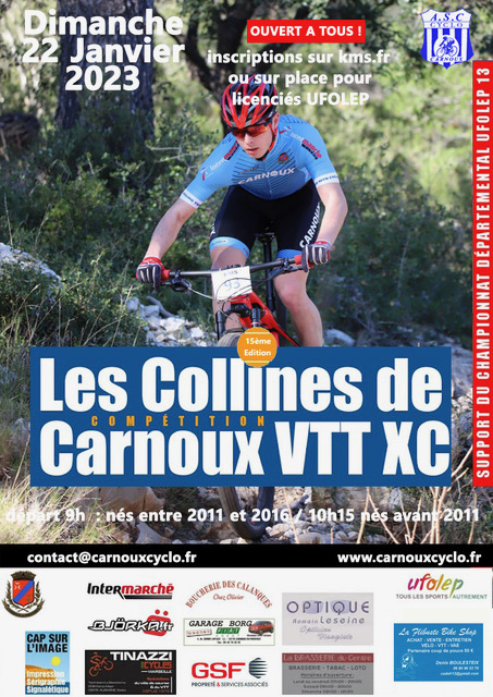 LES COLLINES DE CARNOUX VTT XC