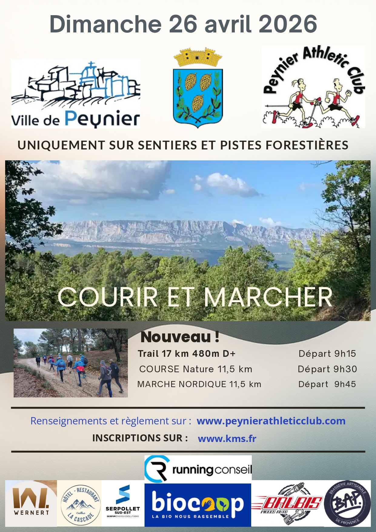 COURIR ET MARCHER A PEYNIER : image