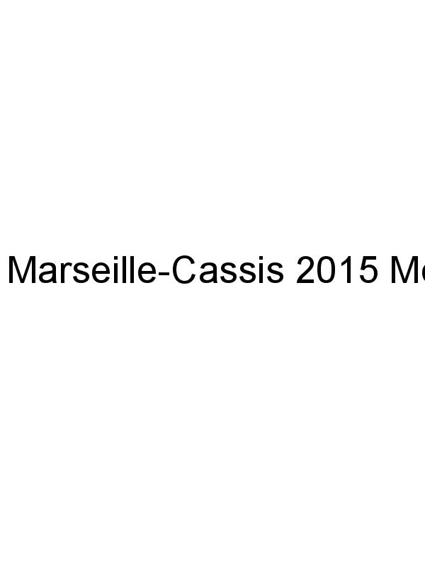Marseille-Cassis 2015 Medailles-Repas