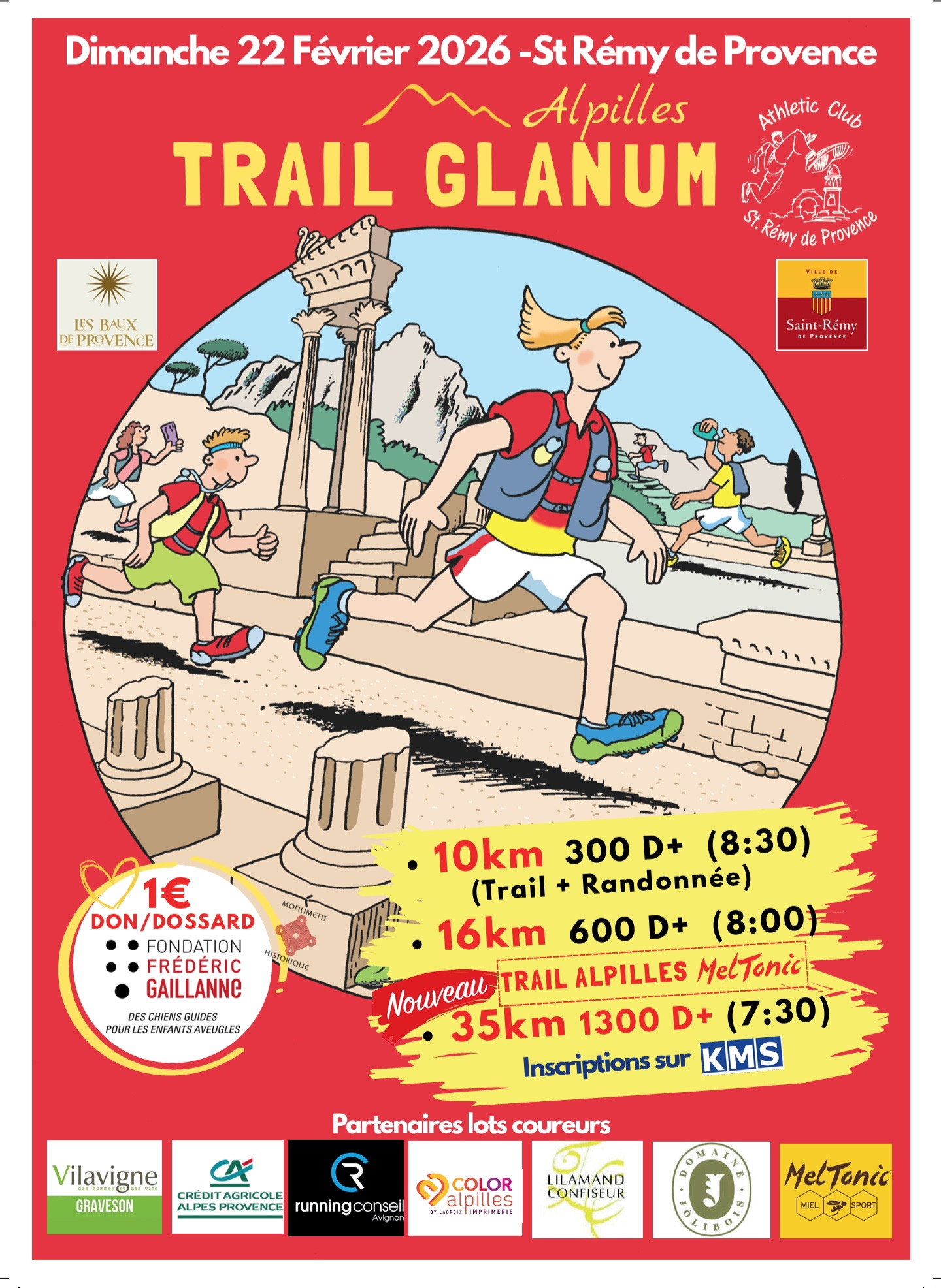 TRAIL ALPILLES GLANUM : image