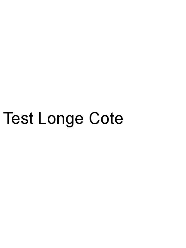 Test Longe Cote