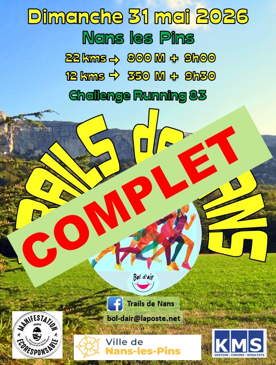 Les trails de Nans
