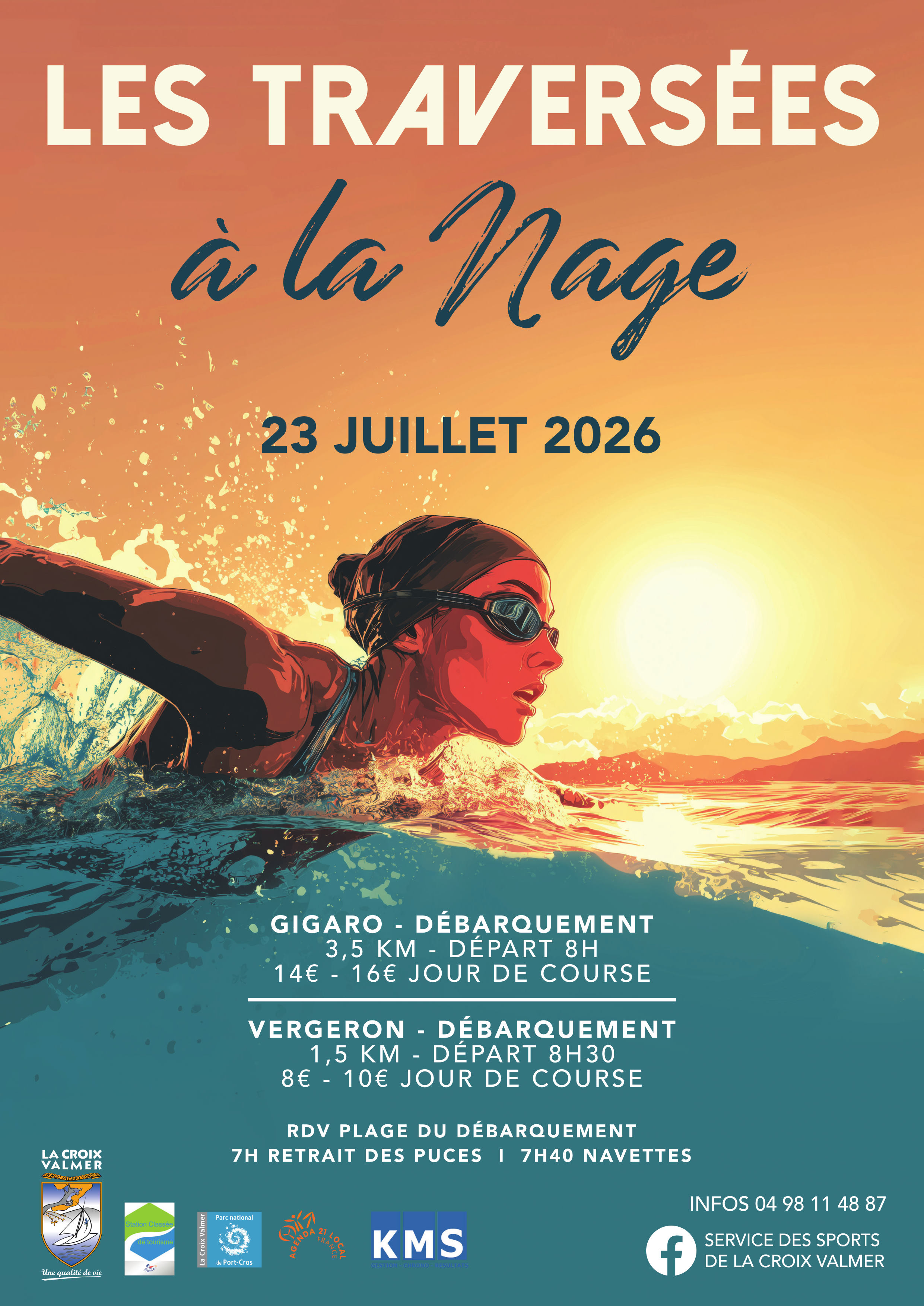 Traversée à la Nage-La Croix-Valmer - E1S3 - JUILLET