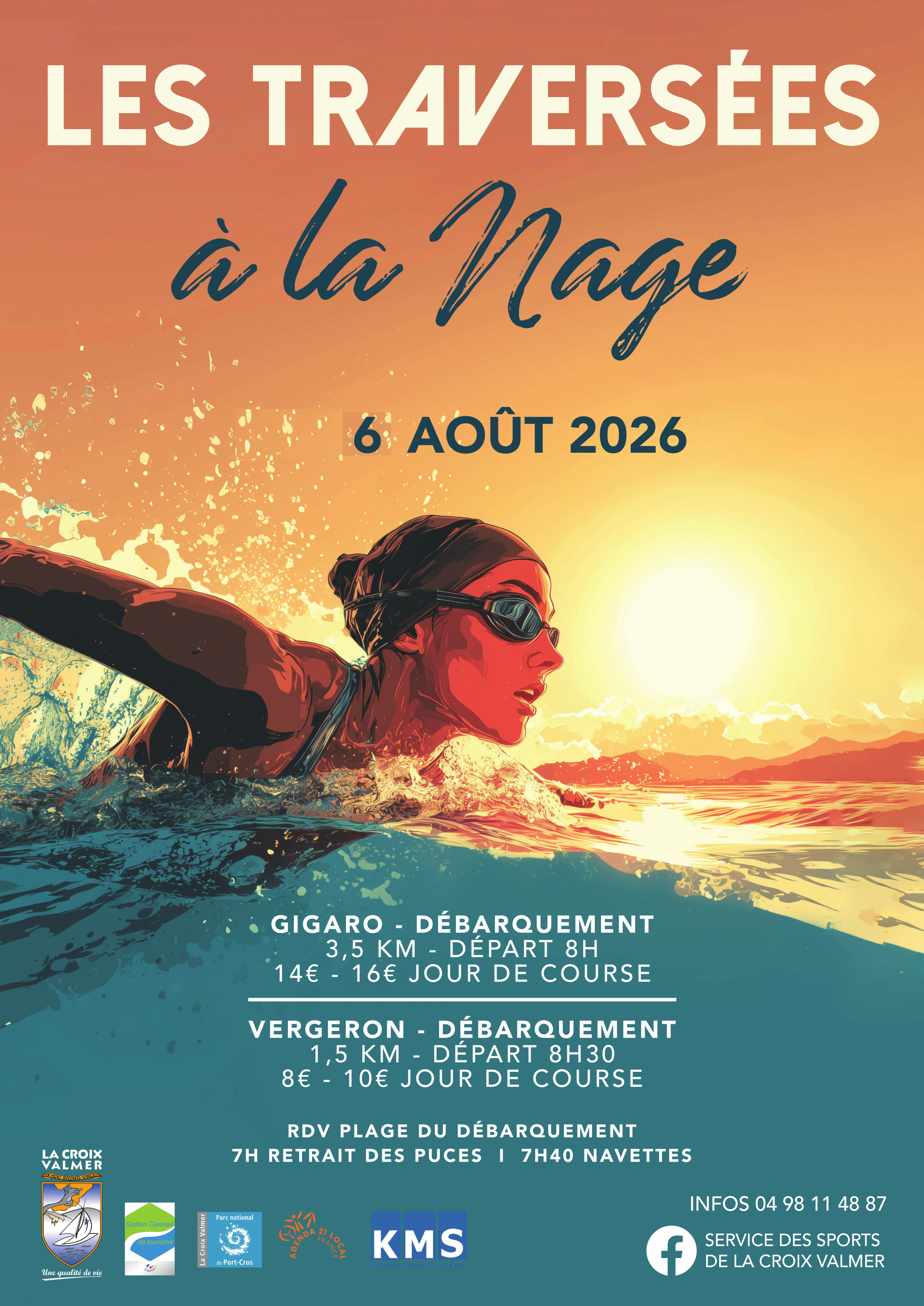 Traversée à la Nage-La Croix-Valmer-E2S3