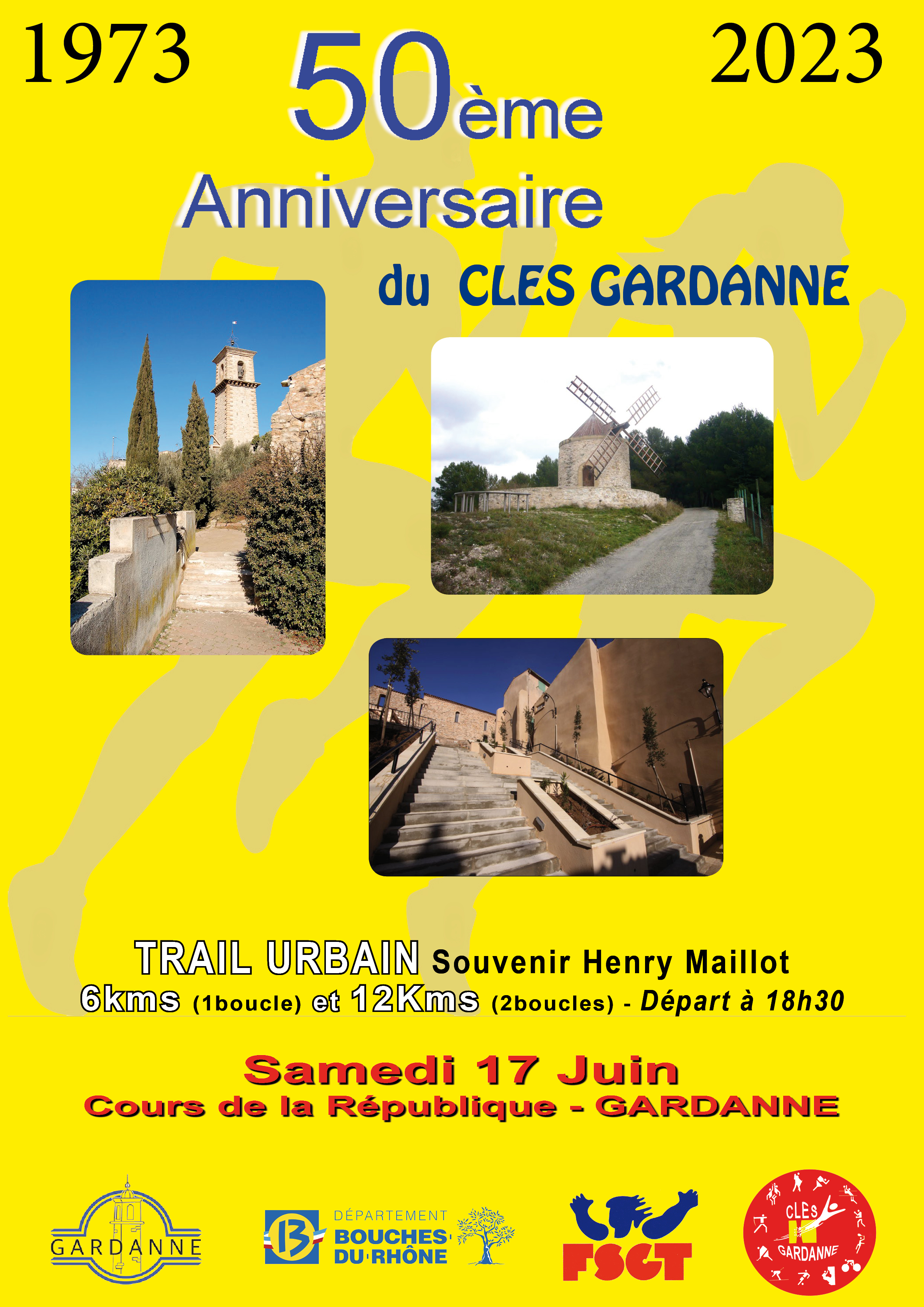 Trail urbain de Gardanne : Souvenir Henri Maillot