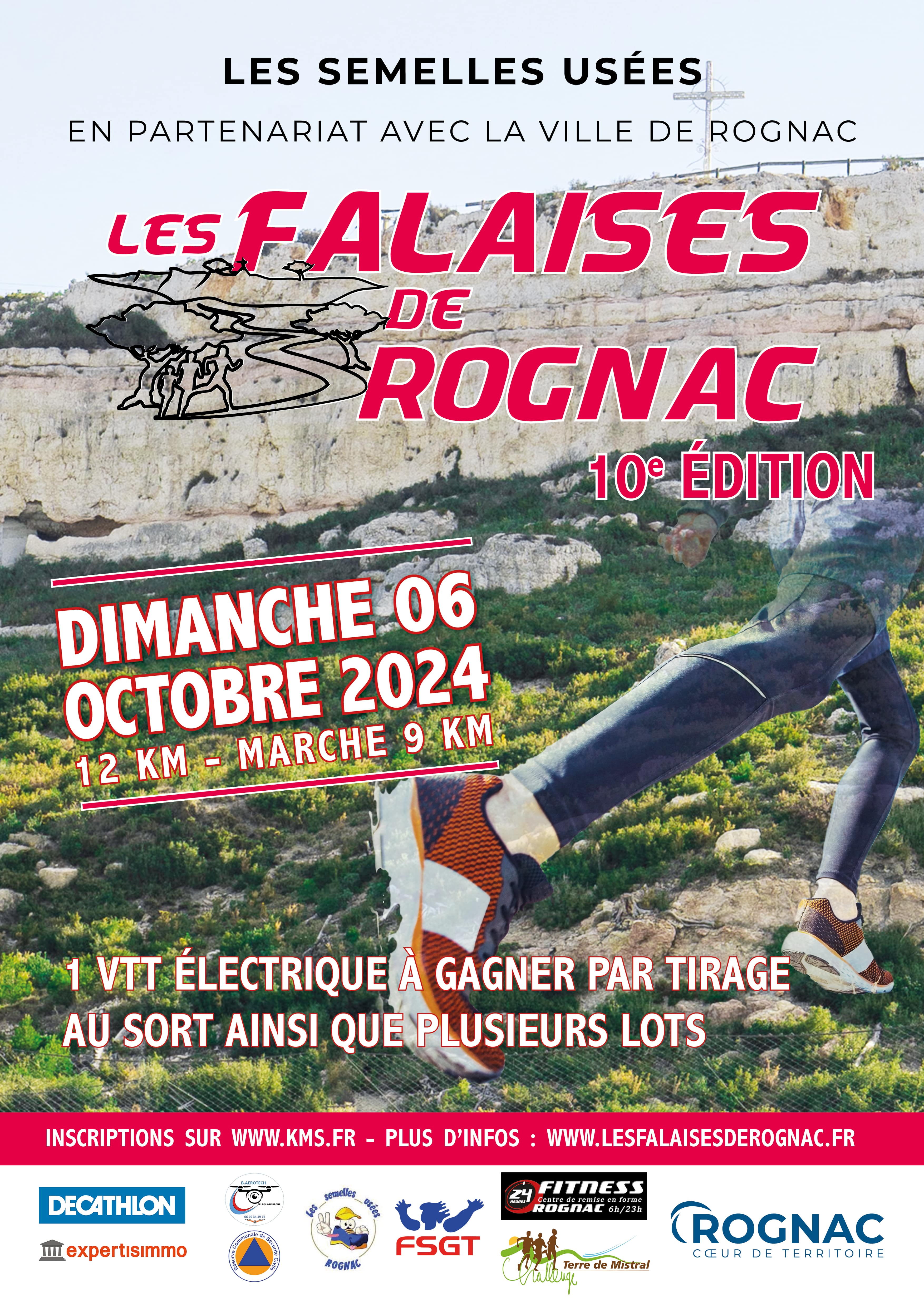 LES FALAISES DE ROGNAC : image