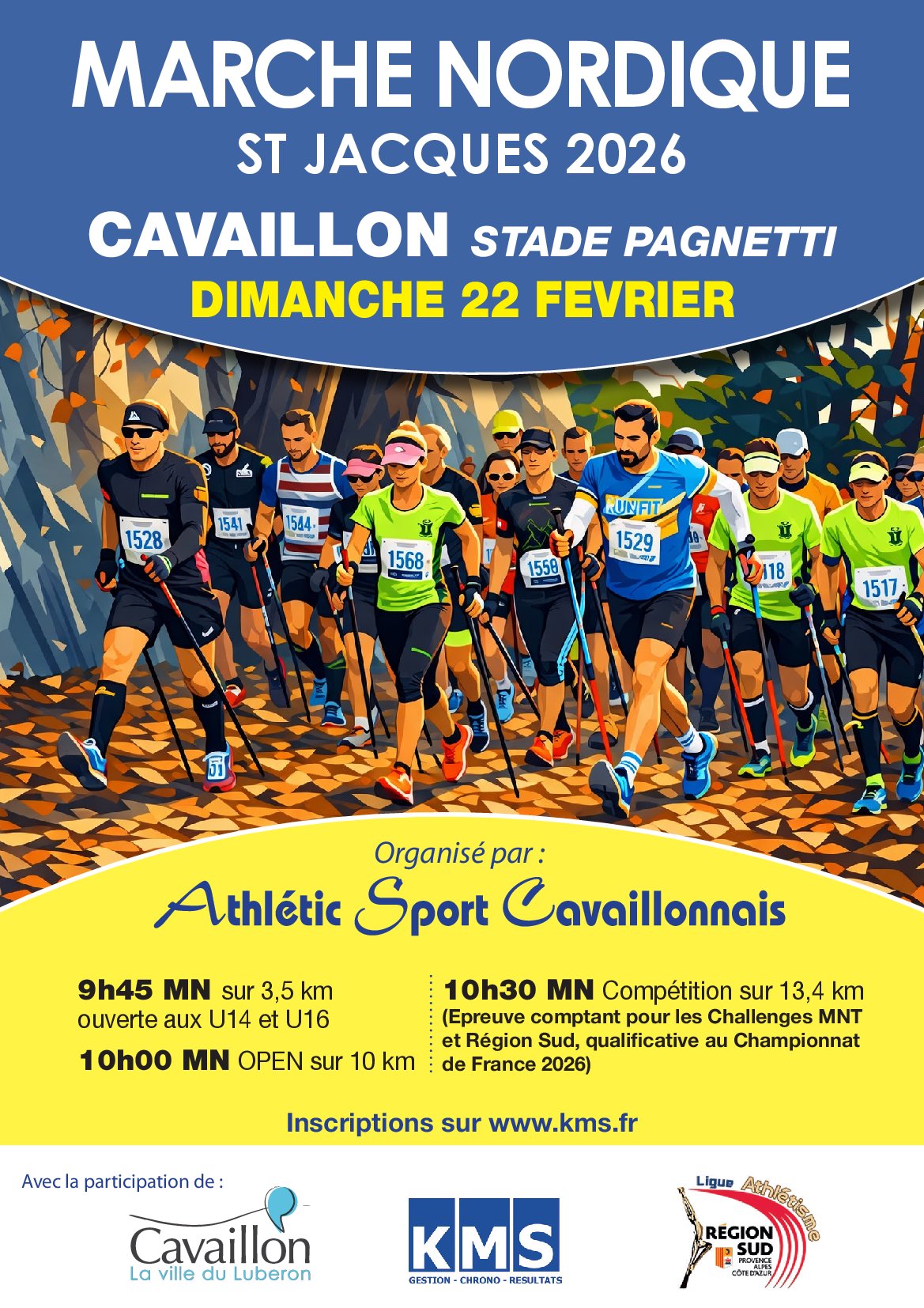 MARCHE NORDIQUE SAINT JACQUES : image