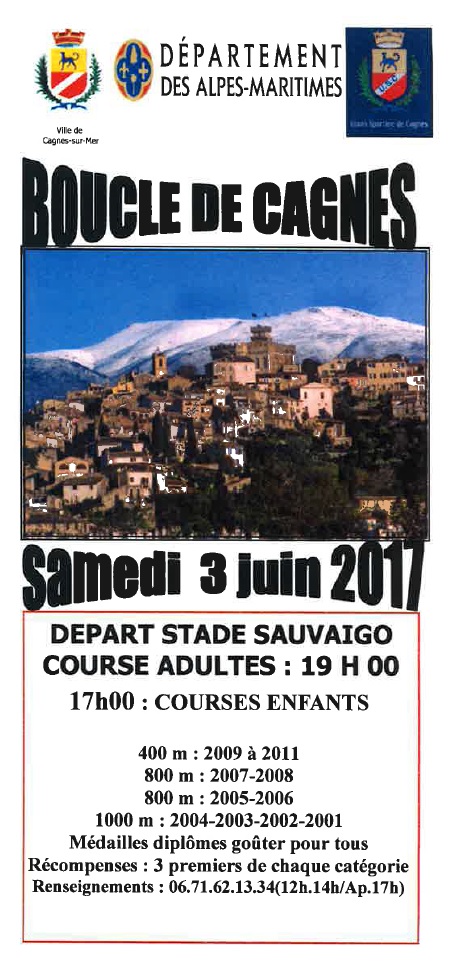 BOUCLES DE CAGNES