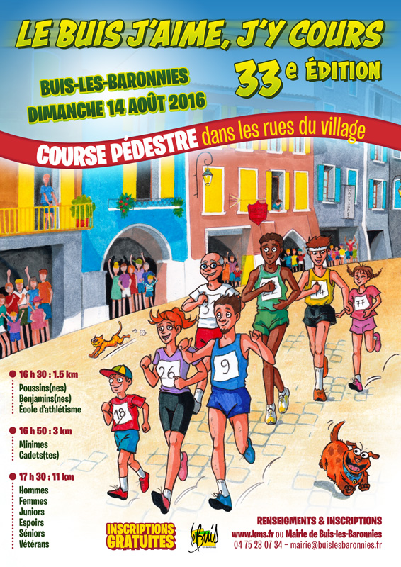 Le Buis : jÂ´aime, jÂ´y cours! : image