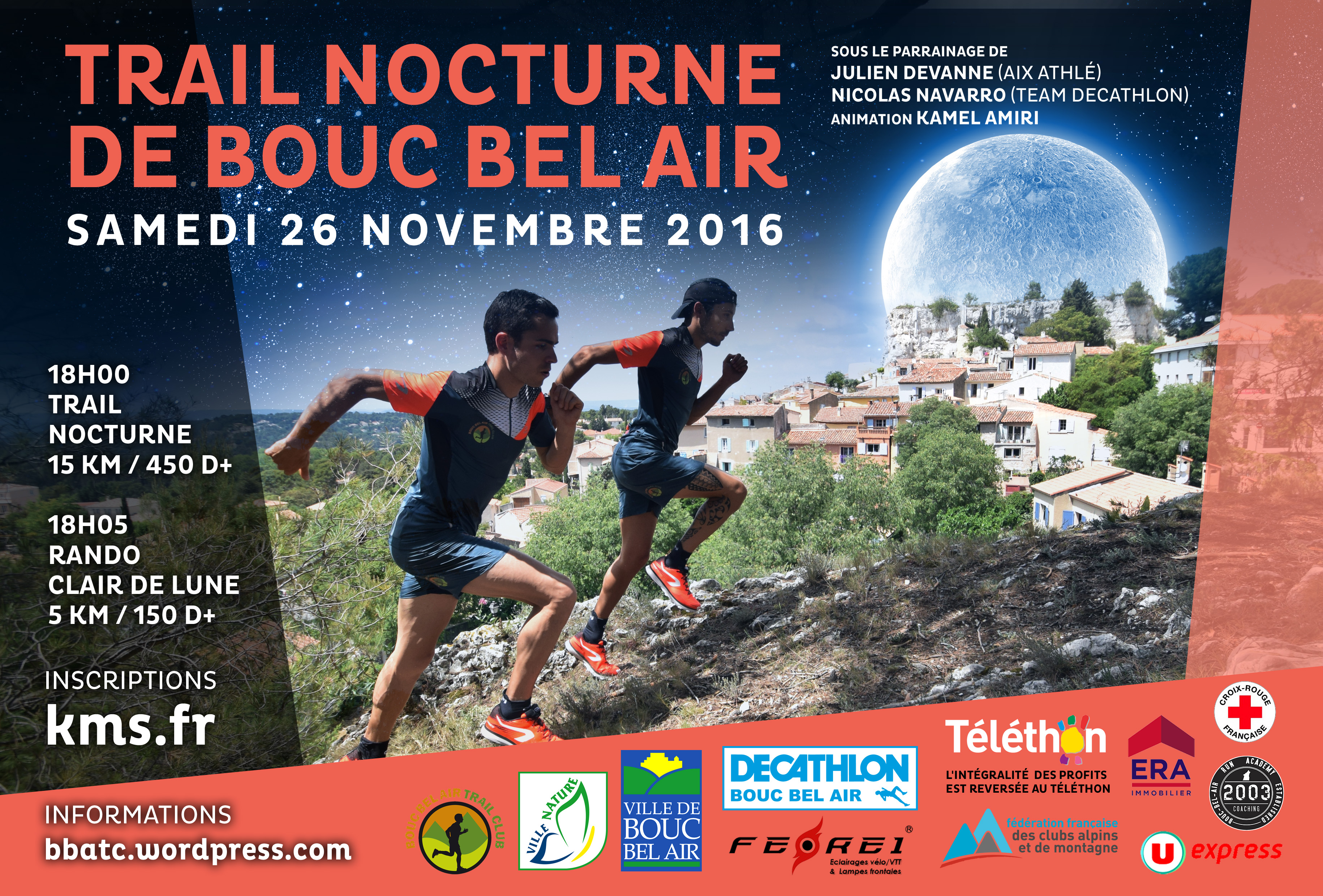 Trail nocturne de Bouc-Bel-Air