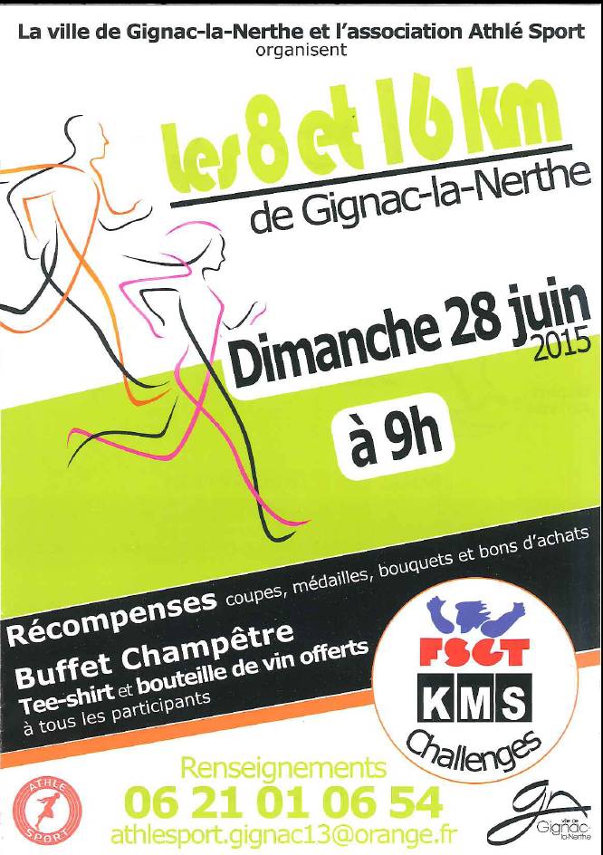 Les 15km et 8km de Gignac-la-Nerthe