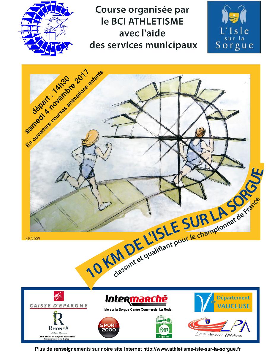 10 km isle sur sorgue : image