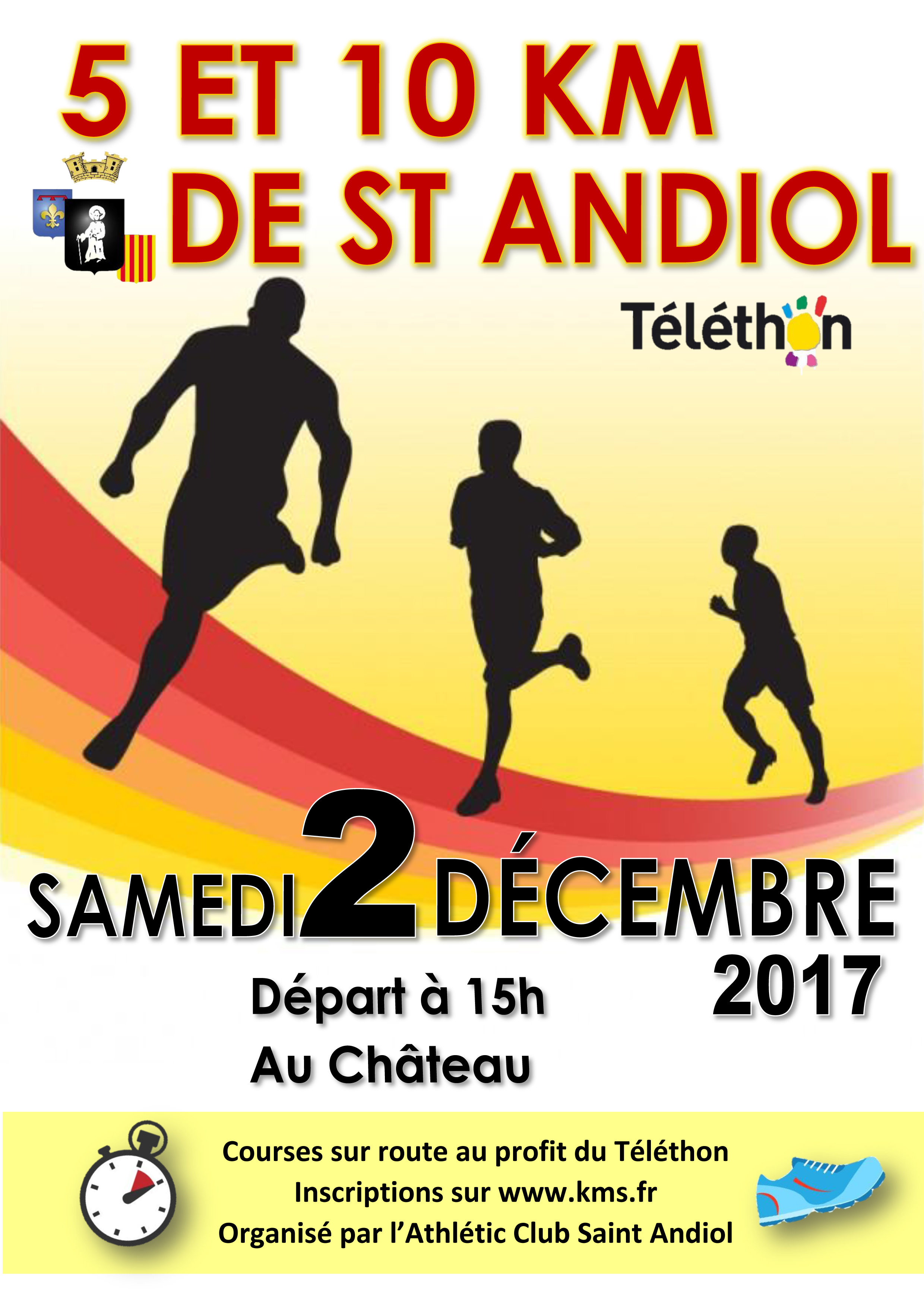 5 et 10 km Saint ANDIOL : image