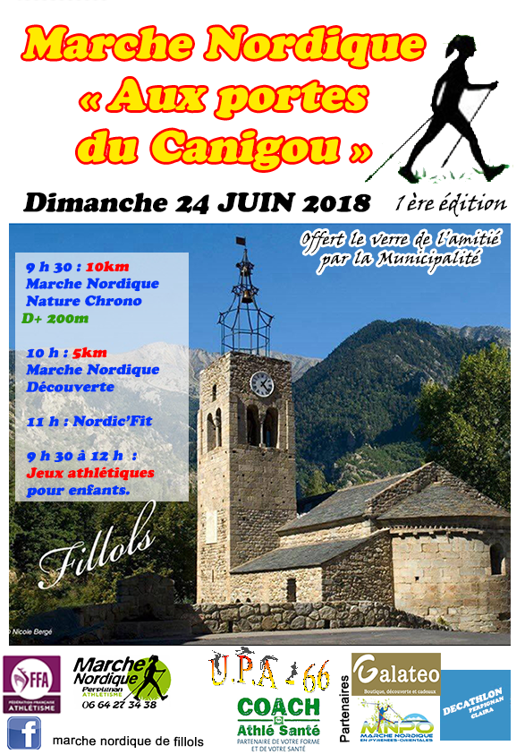 Marche Nordique Aux portes du Canigou