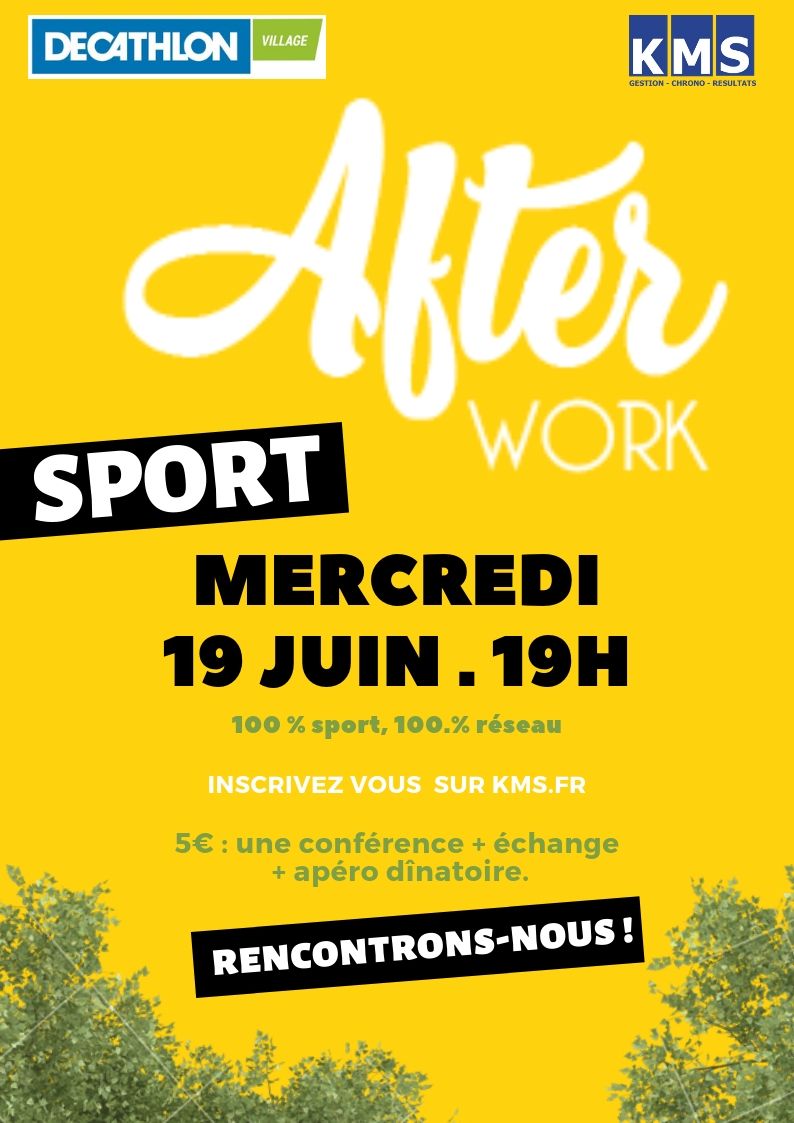 AFTERWORK SPORT !