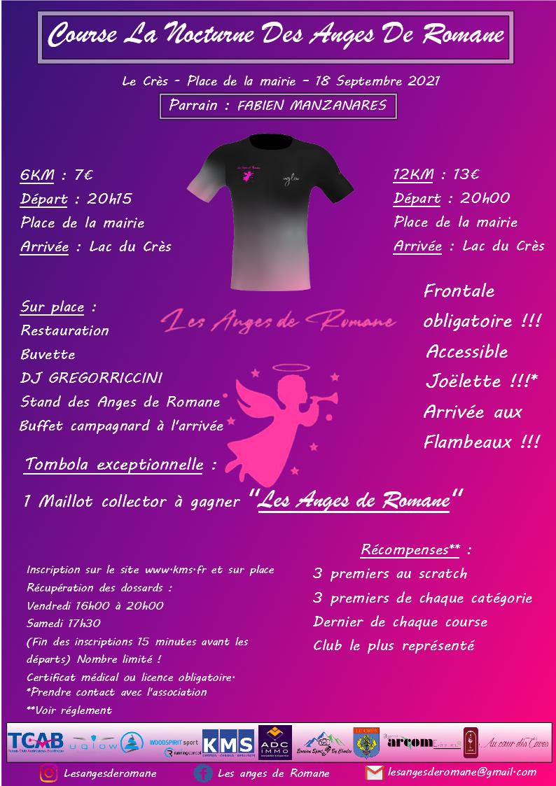 Course La Nocturne des Anges de Romane